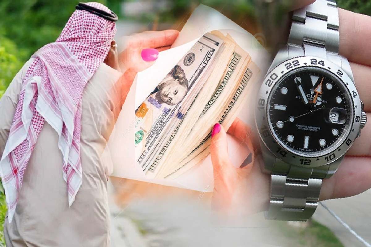В Баку девушка украла у араба $3 000 и часы стоимостью $10 000