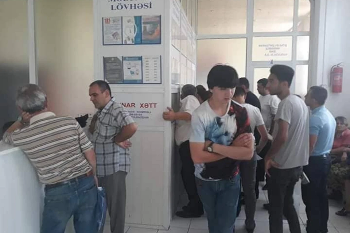 Gəncədə internetdə probemlər yaranıb? - FOTO