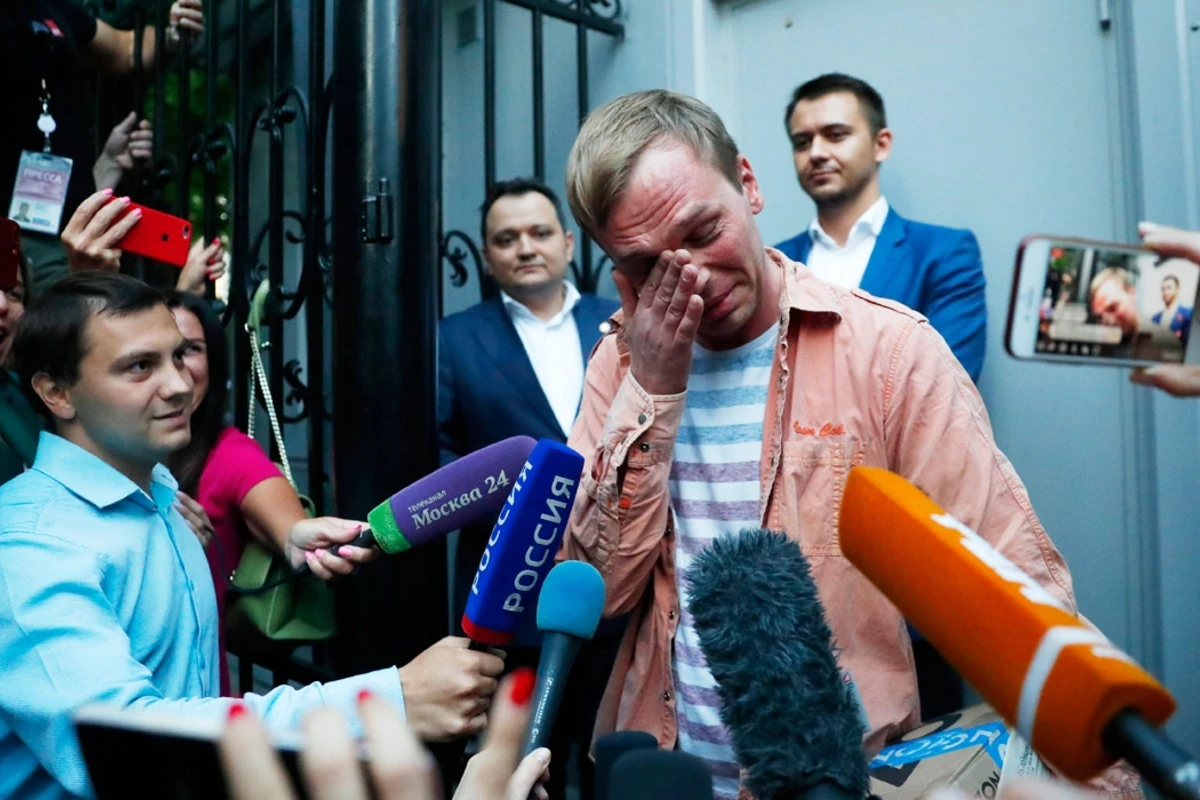 Иван Голунов освобожден. Все обвинения с него сняты - ВИДЕО
