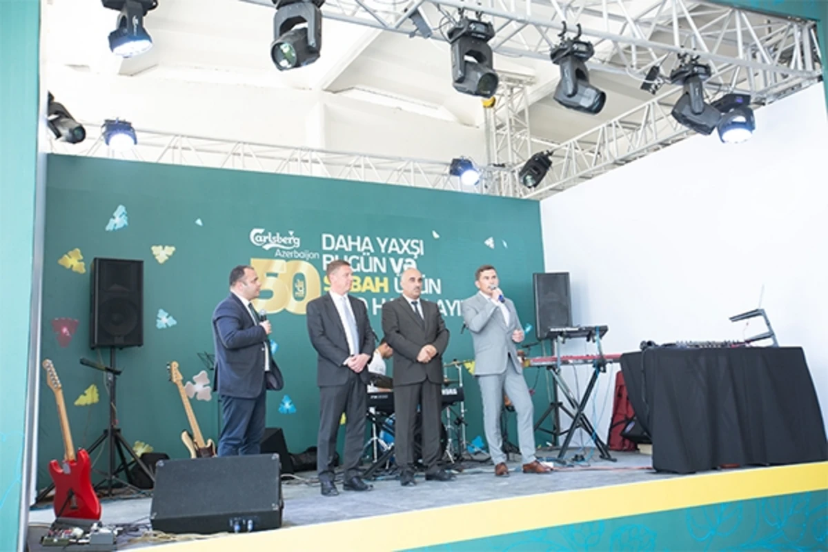 Carlsberg Azerbaijan Azərbaycandakı pivə zavodunun 50 illik yubileyini qeyd etdi