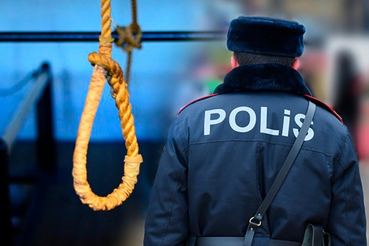 Azərbaycanda polis intihar etdi
