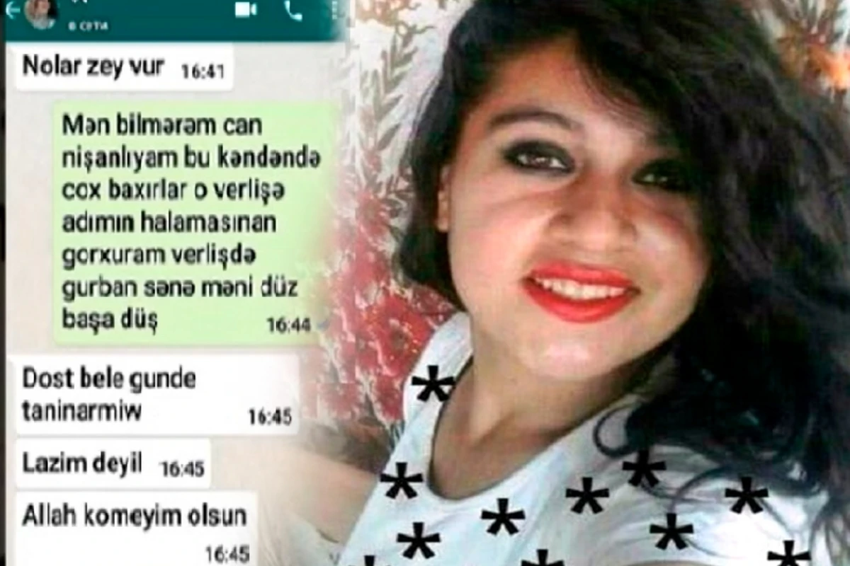 Polisin hər yerdə axtardığı qızın şok “whatsapp” yazışmaları yayıldı – VİDEO