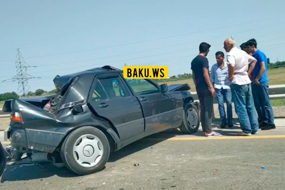 Жуткое ДТП в Сальяне - ВИДЕО