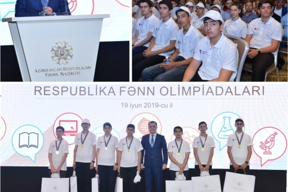 “Kapital Bank”ın dəstəyi ilə keçirilən Fənn Olimpiadasının qalibləri təltif edilib