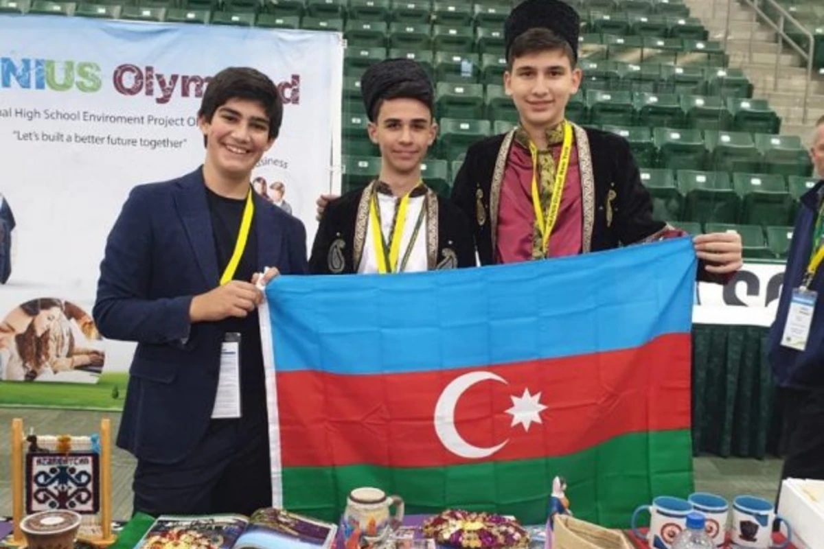 Азербайджанские школьники выиграли Олимпиаду в Нью-Йорке