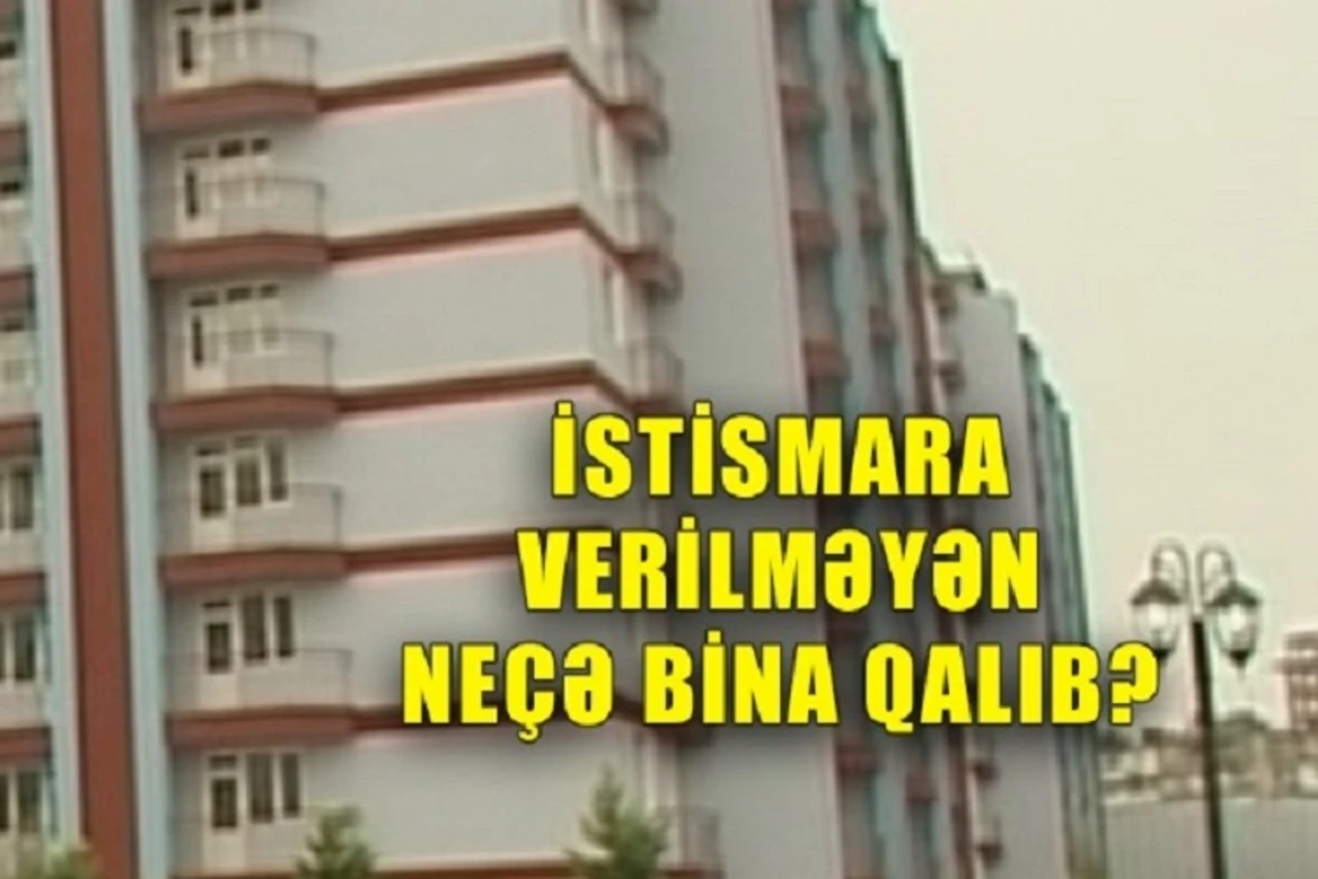 Bakıda 82 yaşayış kompleksin sakinlərinə ŞAD XƏBƏR - VİDEO Bakıda 82 yaşayış kompleksin sakinlərinə ŞAD XƏBƏR - VİDEO