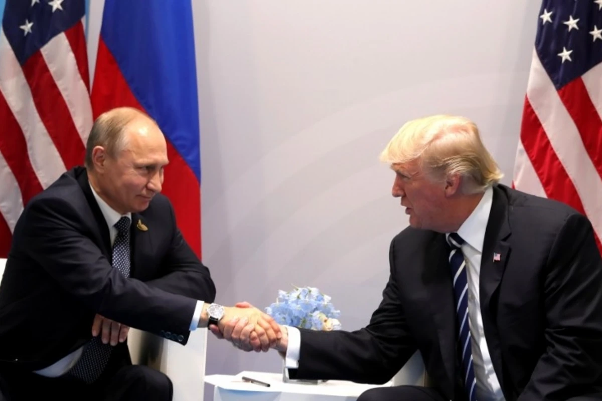 Vladimir, thank you very much. Трамп поблагодарил Путина на встрече - ВИДЕО