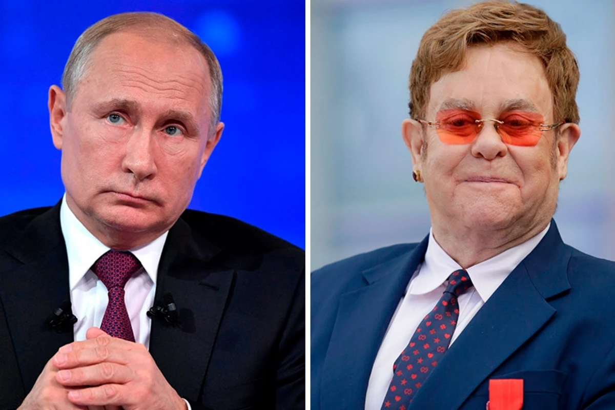 Путин поспорил с Элтоном Джоном о геях Путин поспорил с Элтоном Джоном о геях