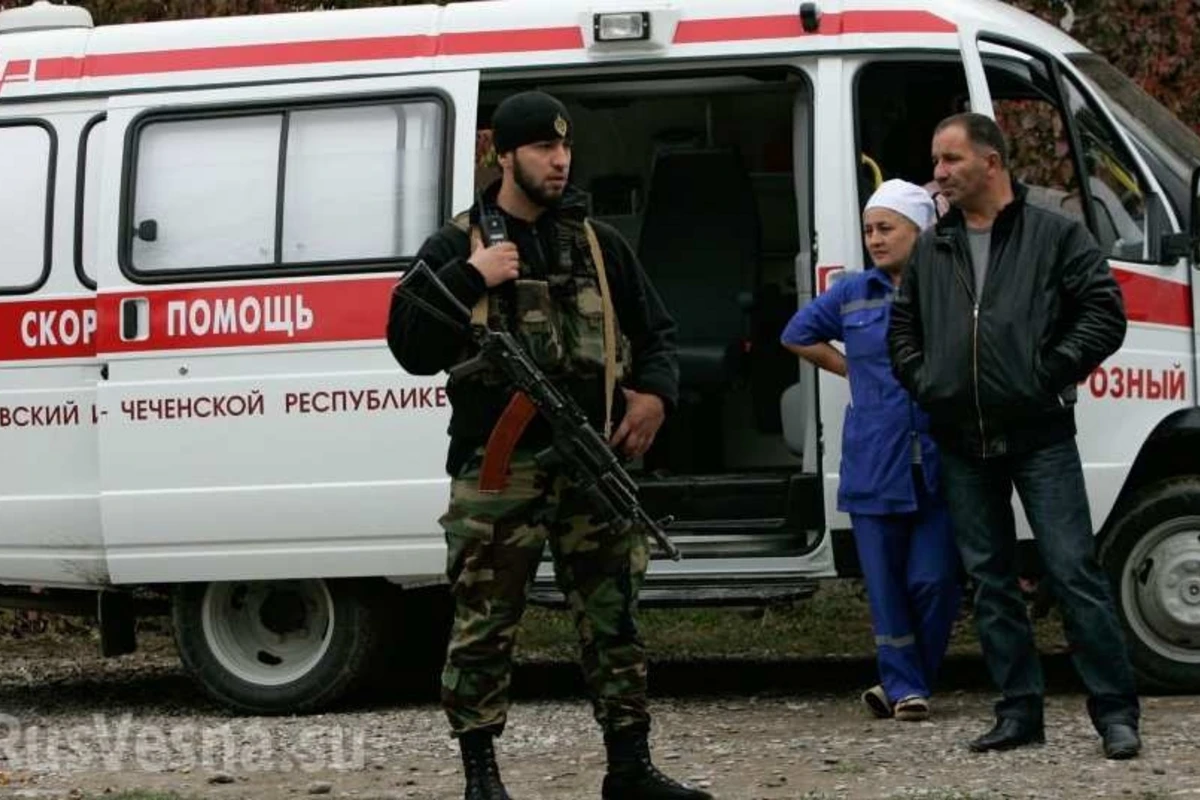 Нападение на полицию в Чечне, есть жертвы