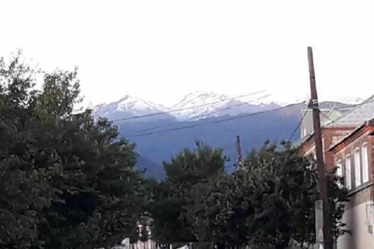 Zaqatalaya qar yağıb Zaqatalaya qar yağıb