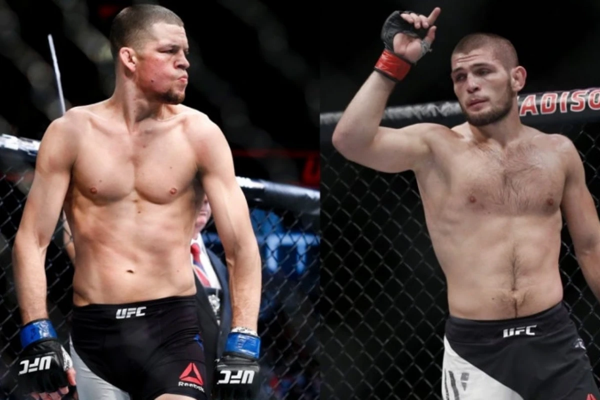 Нурмагомедов и Диас устроили потасовку на трибунах турнира UFC 239 - ВИДЕО