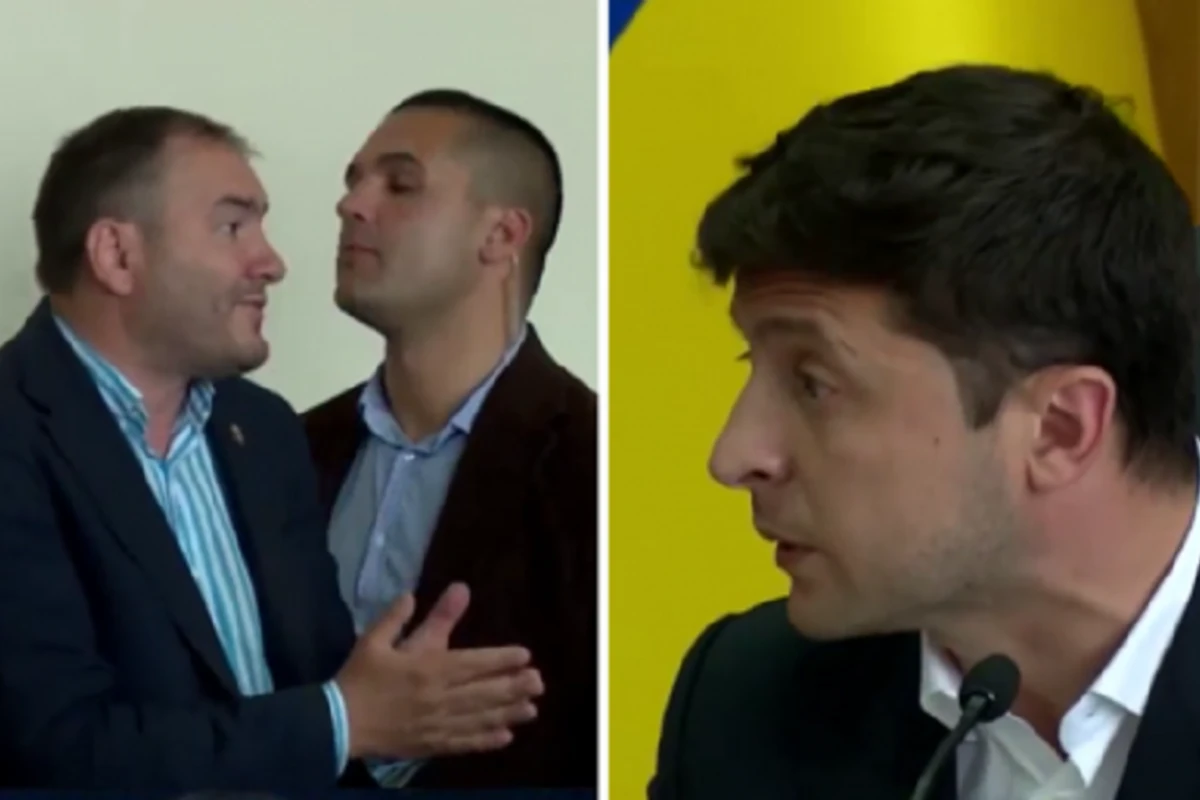 Zelenski məmuru iclasdan qovdu: Rədd ol, quldur! - VİDEO Zelenski məmuru iclasdan qovdu: Rədd ol, quldur! - VİDEO