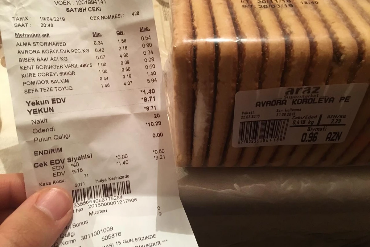 В супермаркете «Araz» подделывают срок годности продуктов? - ФОТО