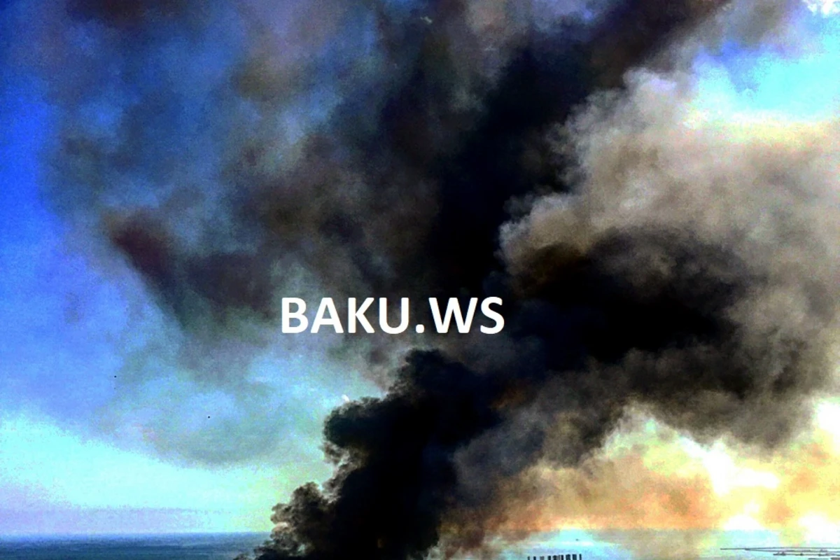 Bakını bürüyən qara tüstü – “Sakinlər pul vermir, biz də yandırırıq” – VİDEO