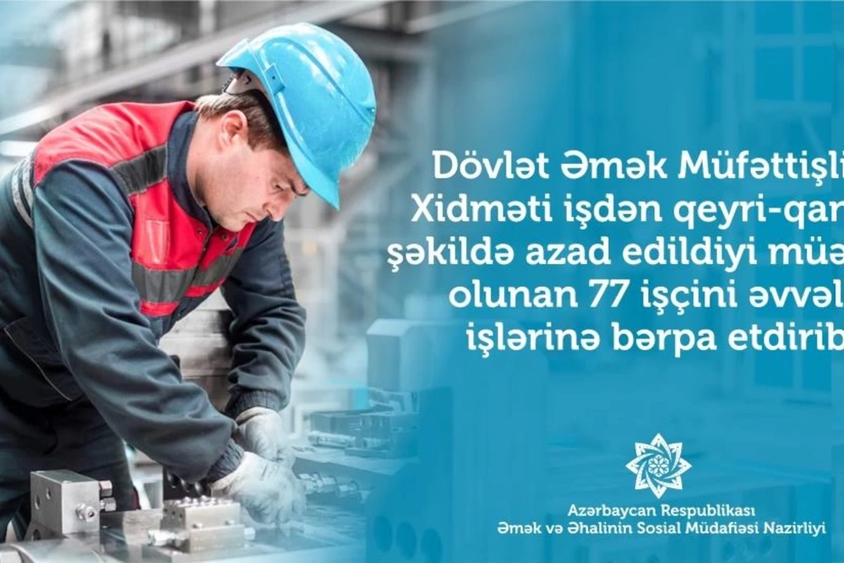 İşdən qovulanlar üçün VACİB XƏBƏR – RƏSMİ İşdən qovulanlar üçün VACİB XƏBƏR – RƏSMİ