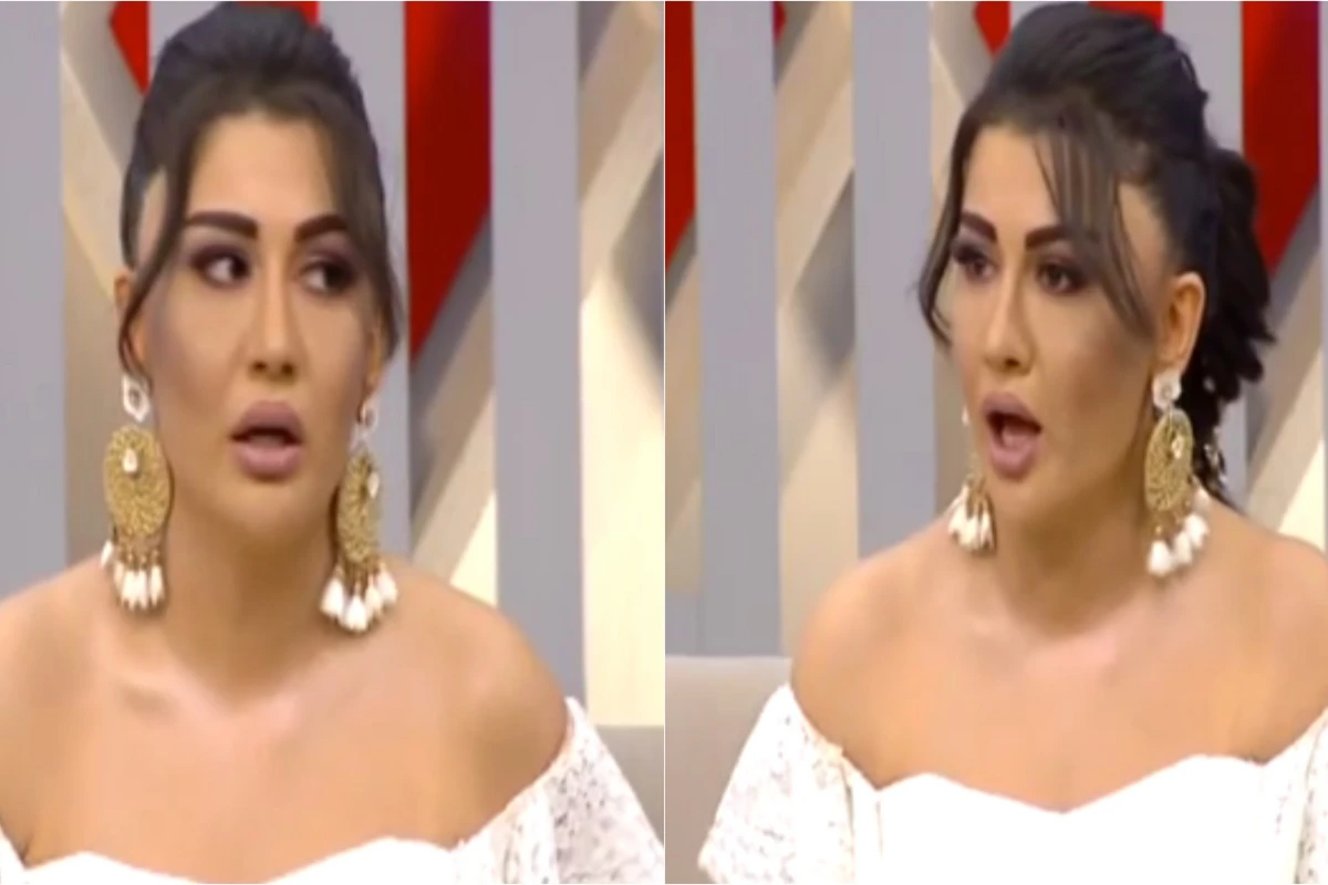 Fatimə reklam fasiləsi olduğunu zənn edib canlı yayımda əsəbiləşdi - VİDEO