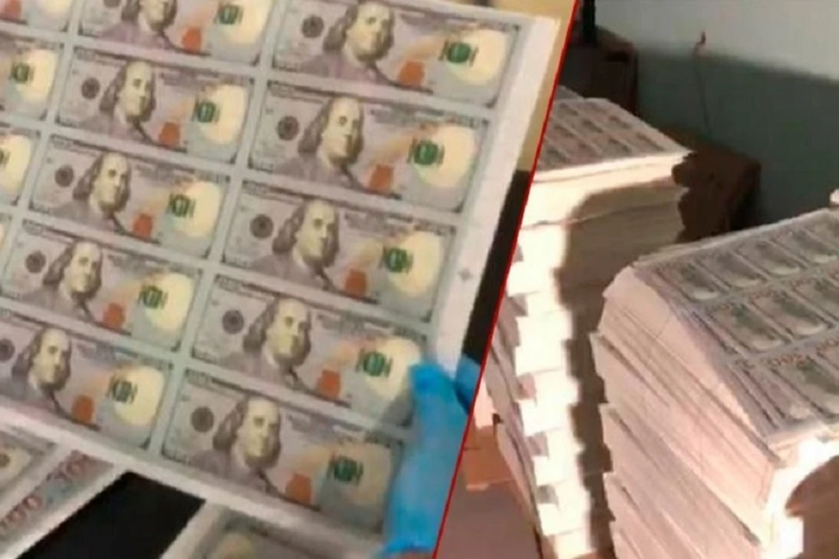 Türkiyə polisindən tarixi əməliyyat - 271 milyon saxta dollar ələ keçirildi - FOTOLAR