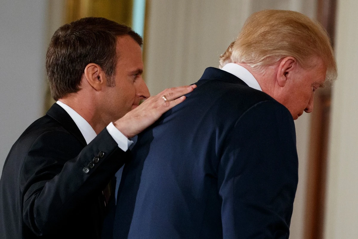 Трамп показал зубы Макрону