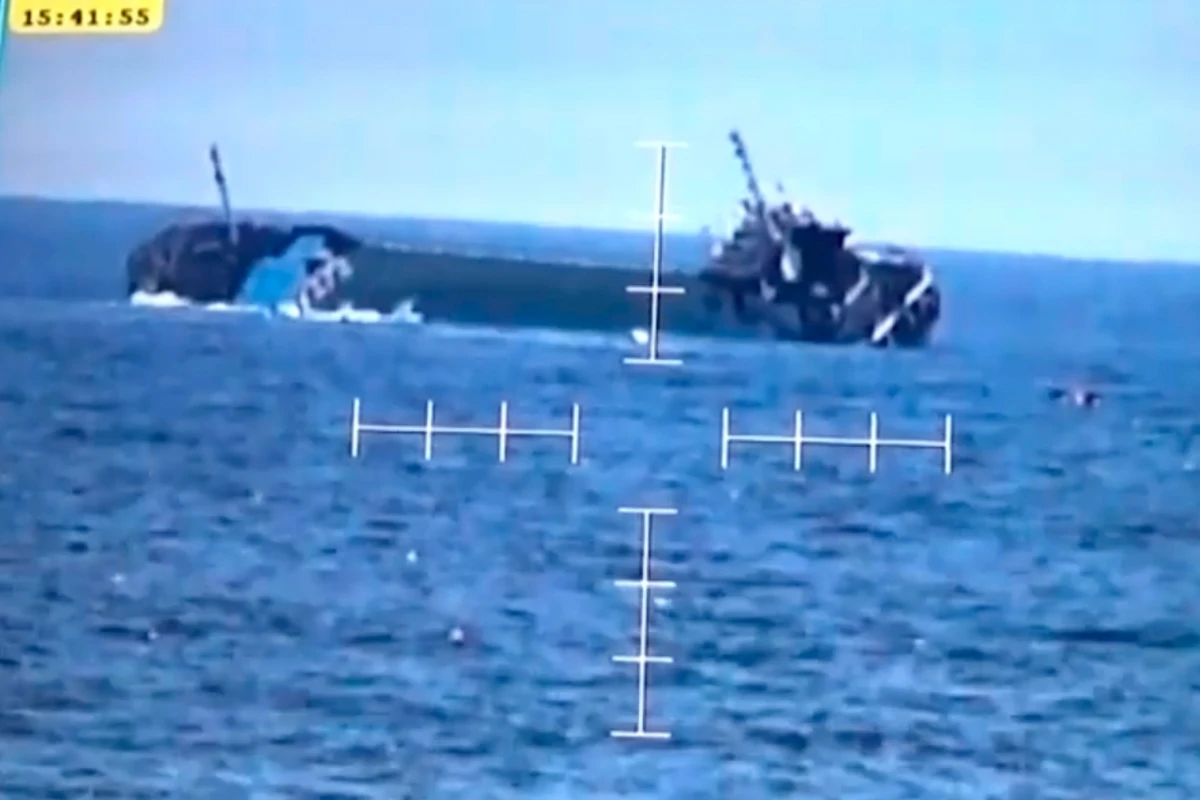 Стала известна причина крушения иранского сухогруза в водах Азербайджана