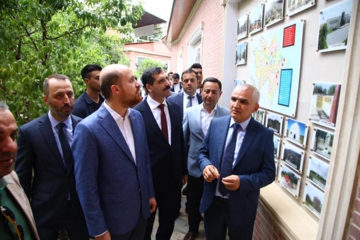 Bilal Ərdoğan Nuru Paşanı unutmadı - FOTOLAR