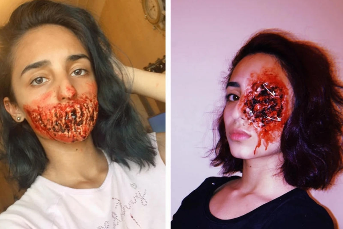 19-летняя азербайджанка взрывает соцсети реалистичным гримом - ФОТО