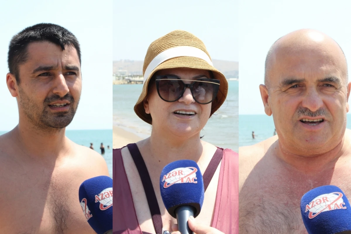 Bakı sakinləri ictimai çimərliklərin yaradılmasına görə təşəkkürlərini bildirirlər – VİDEO Bakı sakinləri ictimai çimərliklərin yaradılmasına görə təşəkkürlərini bildirirlər – VİDEO