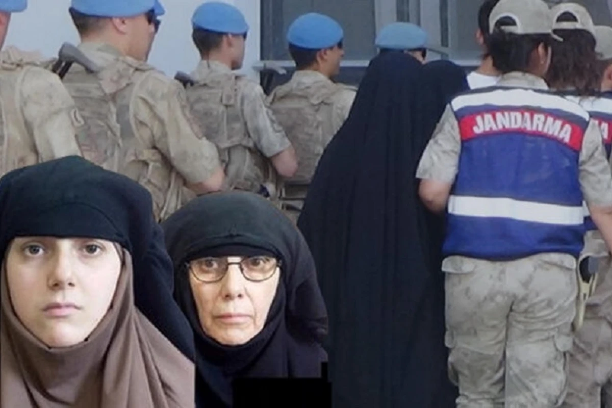 Türkiyəyə qaçaq yolla girmək istəyən İŞİD-çi qadınlar ələ keçdi Türkiyəyə qaçaq yolla girmək istəyən İŞİD-çi qadınlar ələ keçdi