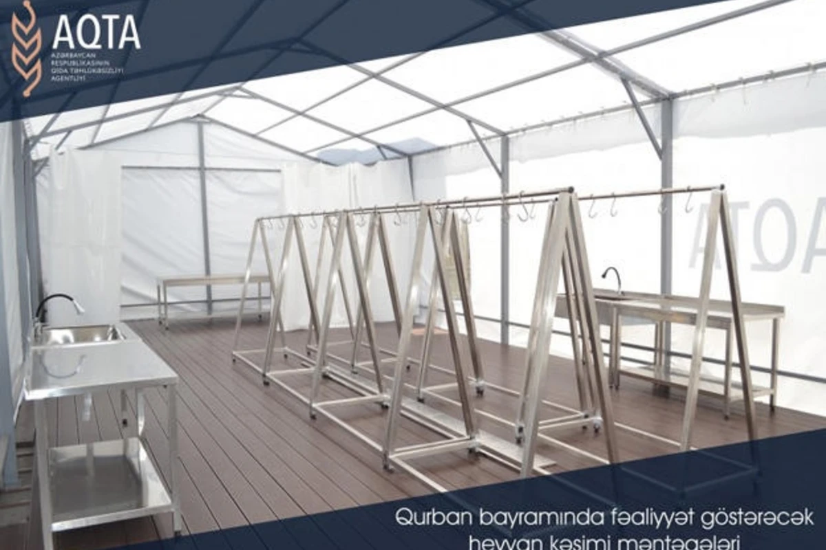 Qurban bayramı üçün stasionar və çadırtipli heyvan kəsimi məntəqələrinin - SİYAHISI