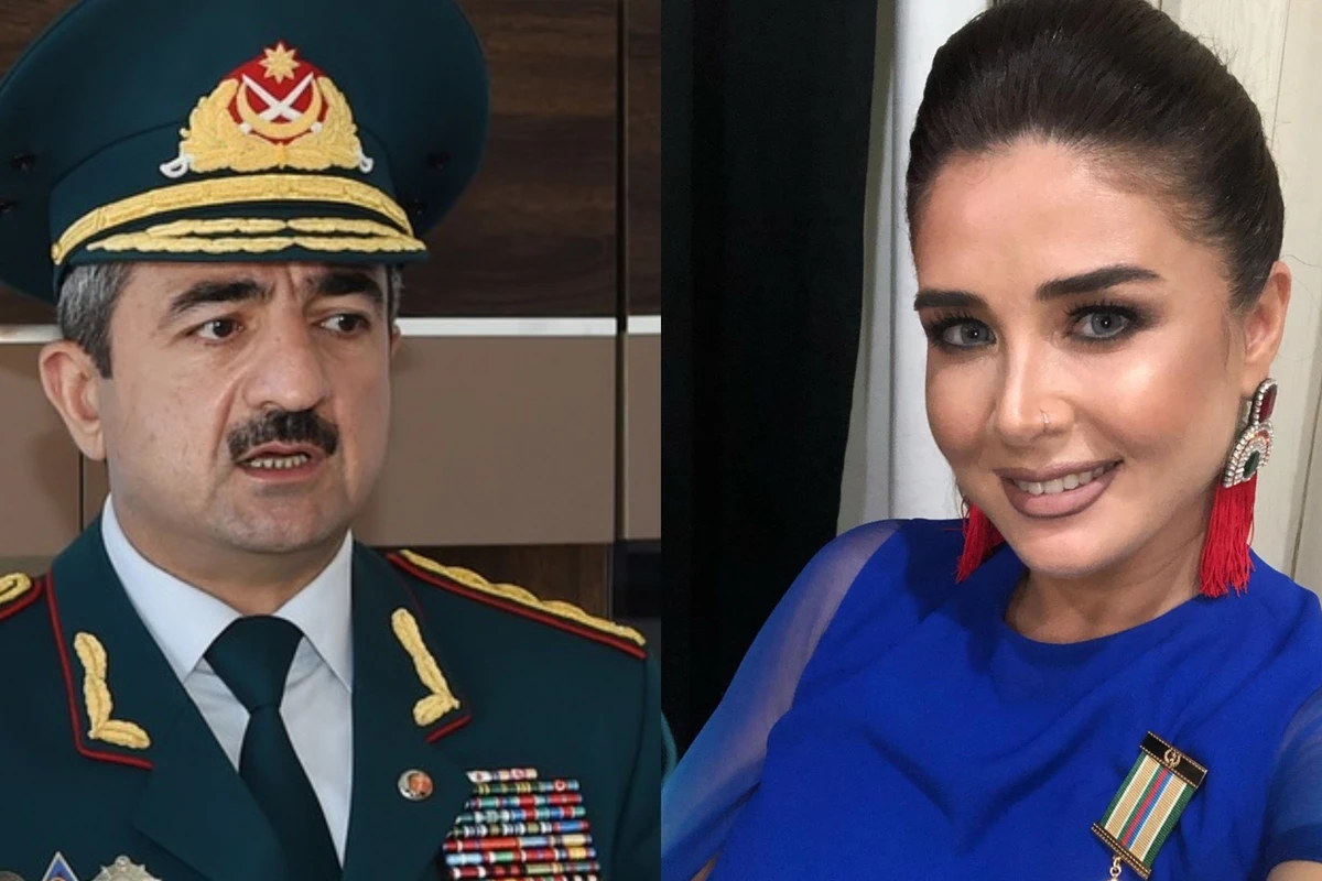 General-polkovnik Elçin Quliyev Elnarə Xəlilovanı təltif etdi — FOTO