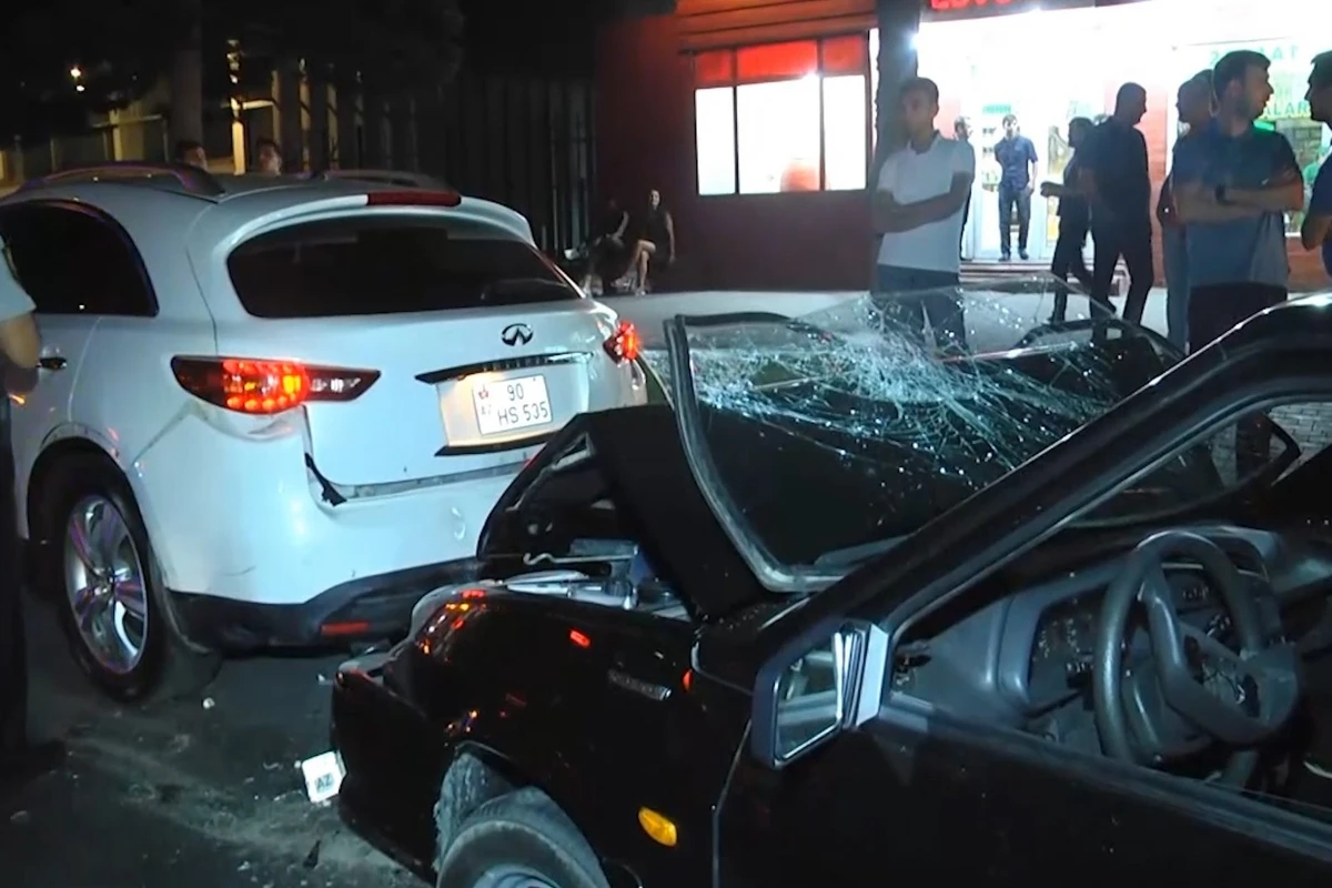 Задержан водитель, сбежавший после аварии - ВИДЕО/ФОТО