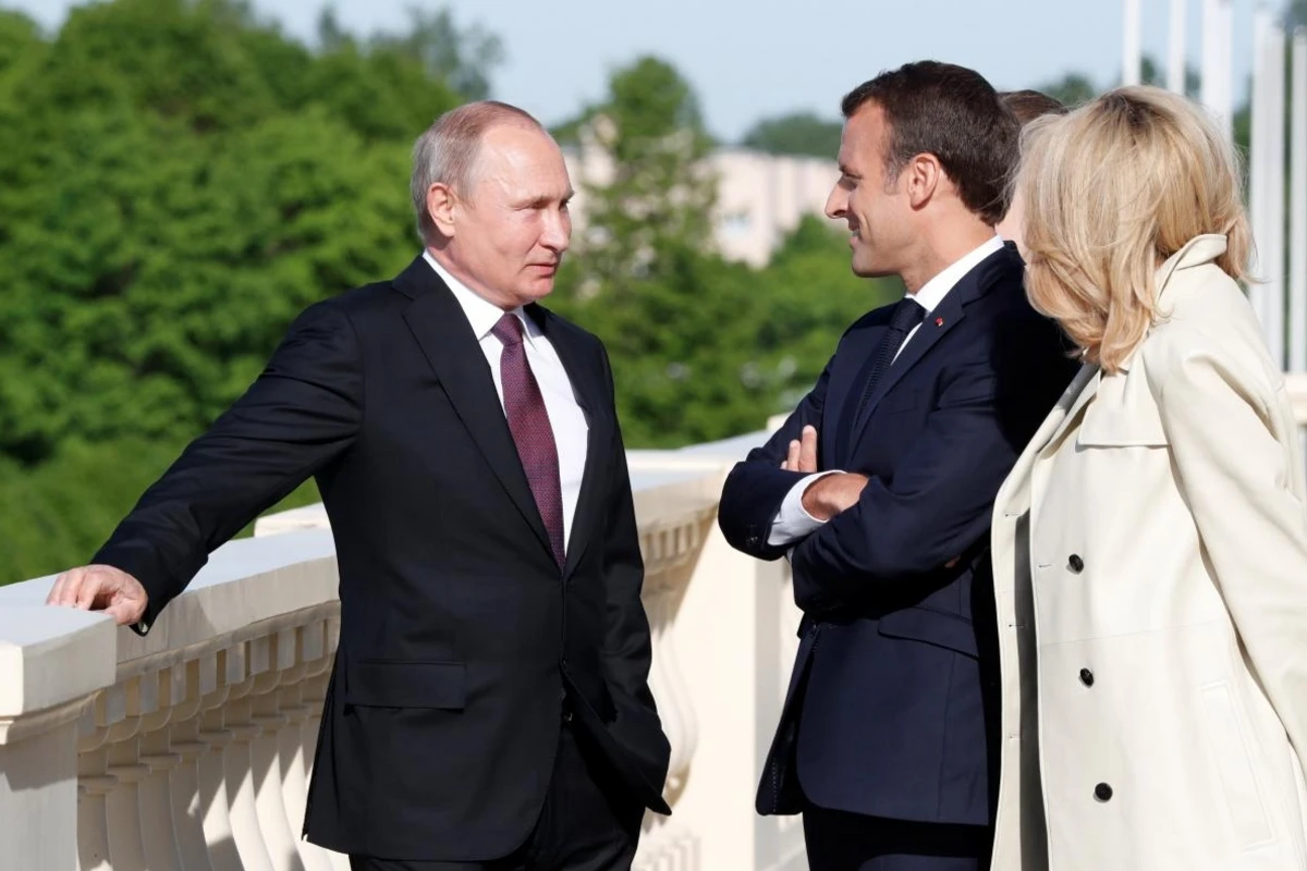 Путин о лице жены Макрона - ВИДЕО