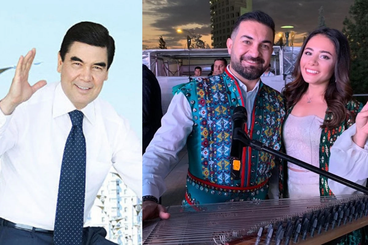 Türkmənistan prezidenti azərbaycanlı müğənnilərə hədiyyə verib - VİDEO Türkmənistan prezidenti azərbaycanlı müğənnilərə hədiyyə verib - VİDEO