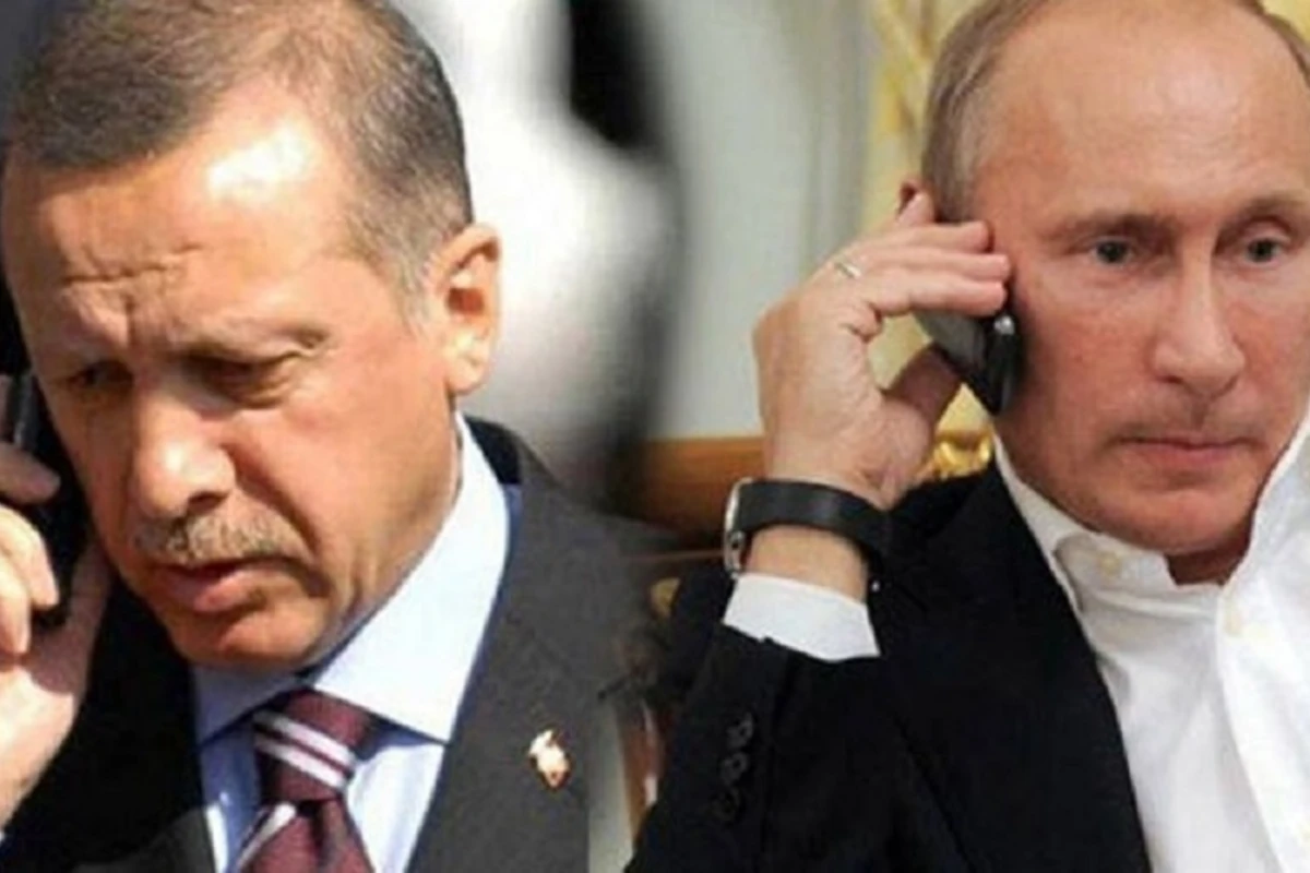 Putinlə Ərdoğan arasında telefon danışığı olub