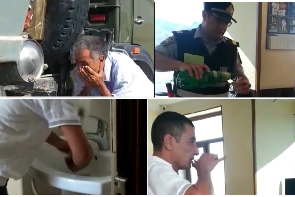 Azərbaycanda yol polisindən gözəl addım: Sərin su, qısamüddətli istirahət... - VİDEO Azərbaycanda yol polisindən gözəl addım: Sərin su, qısamüddətli istirahət... - VİDEO