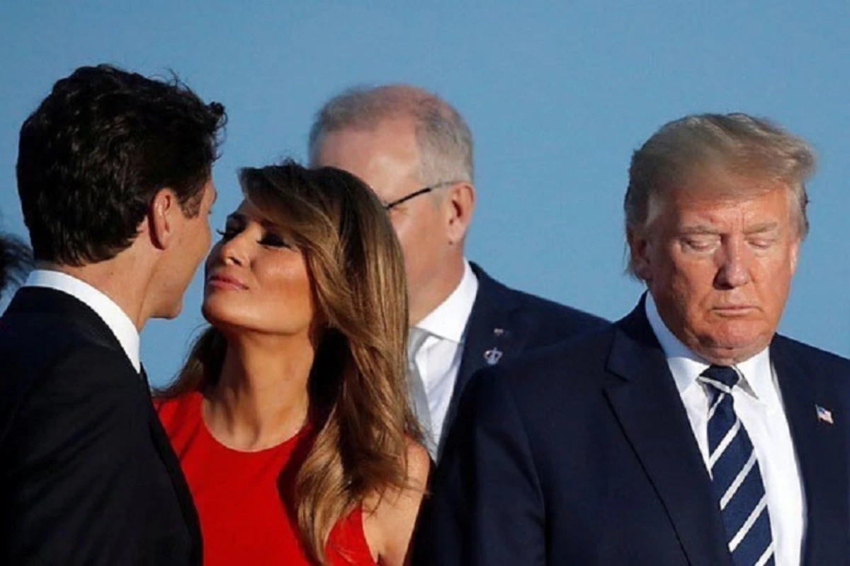 Поступок Меланьи Трамп на глазах у мужа поспособствовал дискуссиям - ФОТО