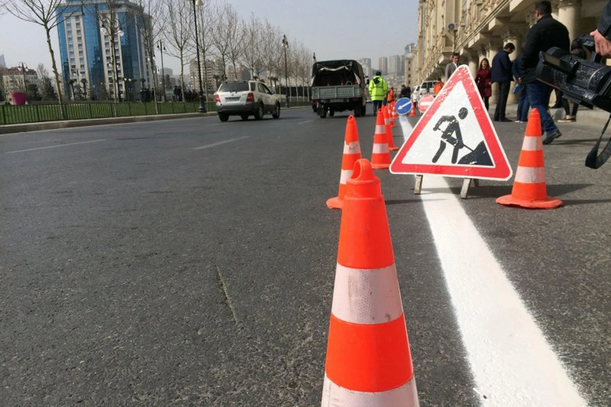 Diqqət! Bu küçədə rənglənmə işləri aparılacaq