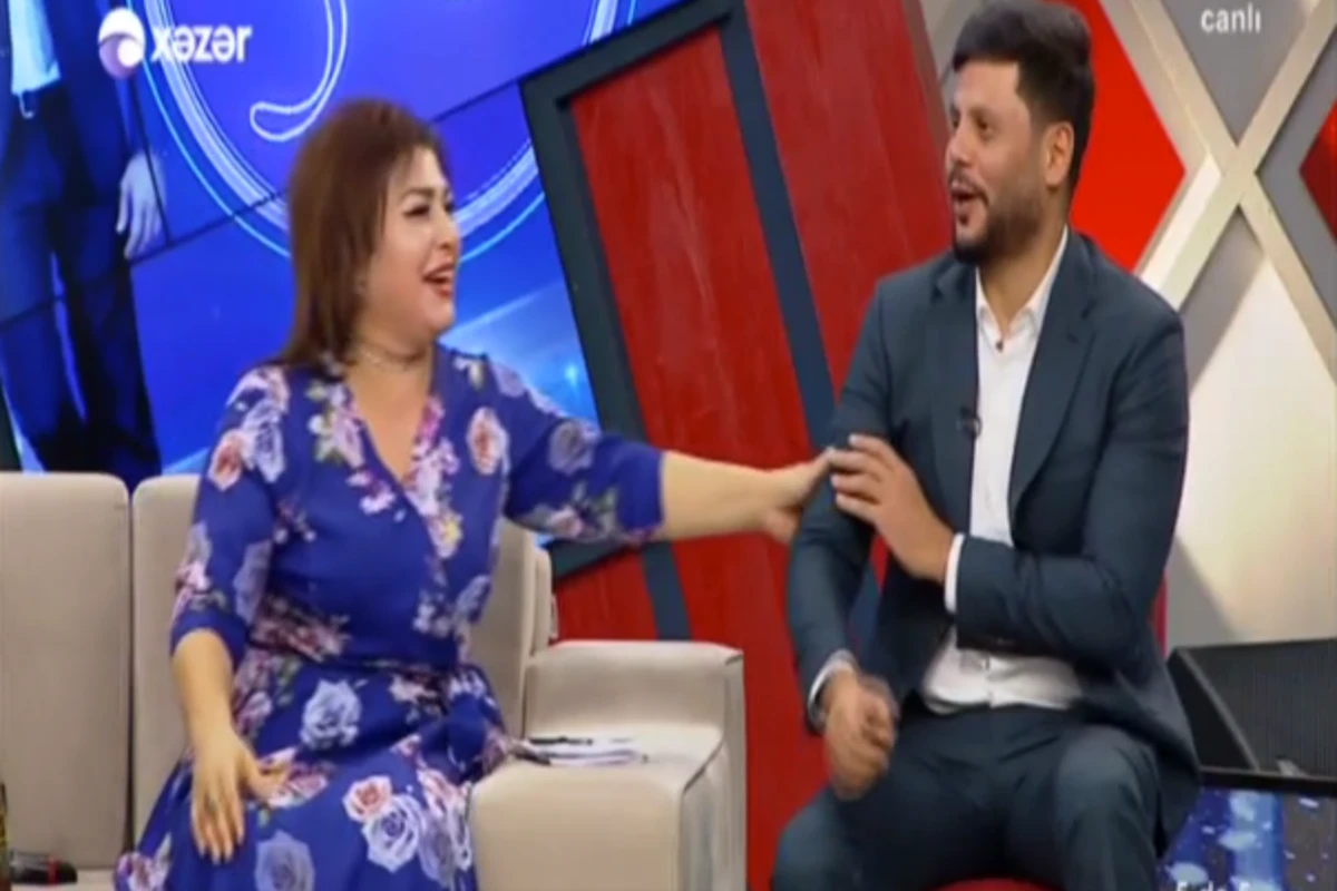 Ayə, qolun nə möhkəmdir - Telli Borçalı canlı yayımda Zaur Kamalla bunu da etdi - VİDEO
