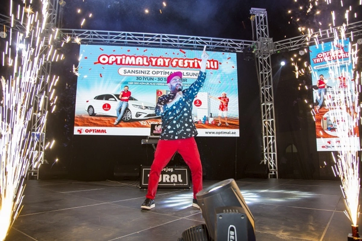 “Optimal Yay Festivalı”-nın 8-ci böyük konserti Gəncə şəhərində keçirildi