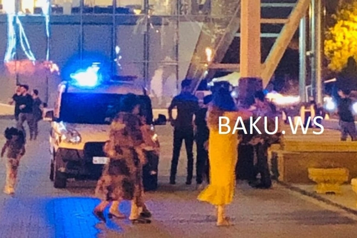 Bakı bulvarında ŞOK ANLAR – Heç kim kömək edə bilmədi - VİDEO