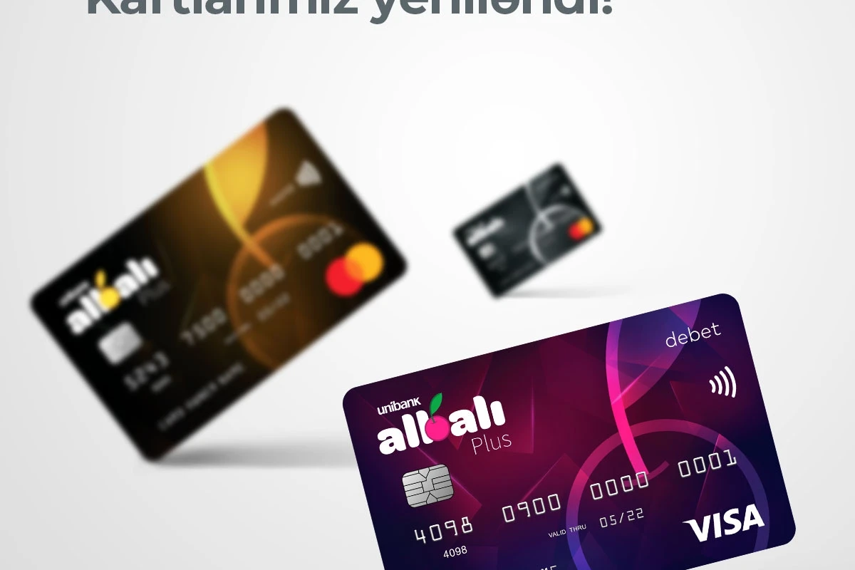 Unibank обновил карты Albalı Plus Unibank обновил карты Albalı Plus