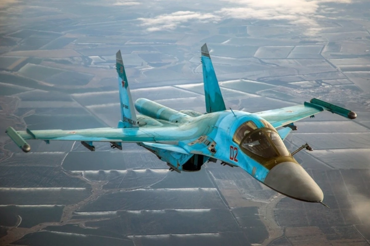 В России столкнулись два истребителя-бомбардировщика Су-34