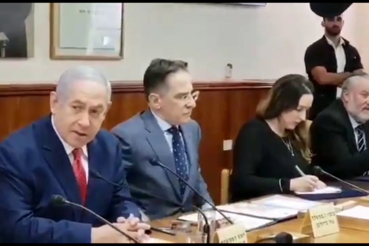 Netanyahu pərt oldu: “Boris Consona Yeltsin dedi” - VİDEO