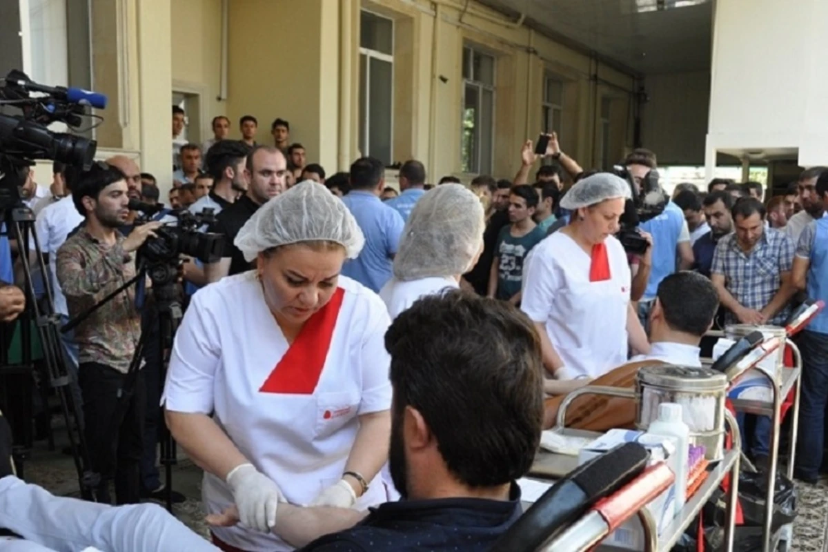 Aşura günü ilə bağlı qanvermə aksiyasına başlanılıb Aşura günü ilə bağlı qanvermə aksiyasına başlanılıb