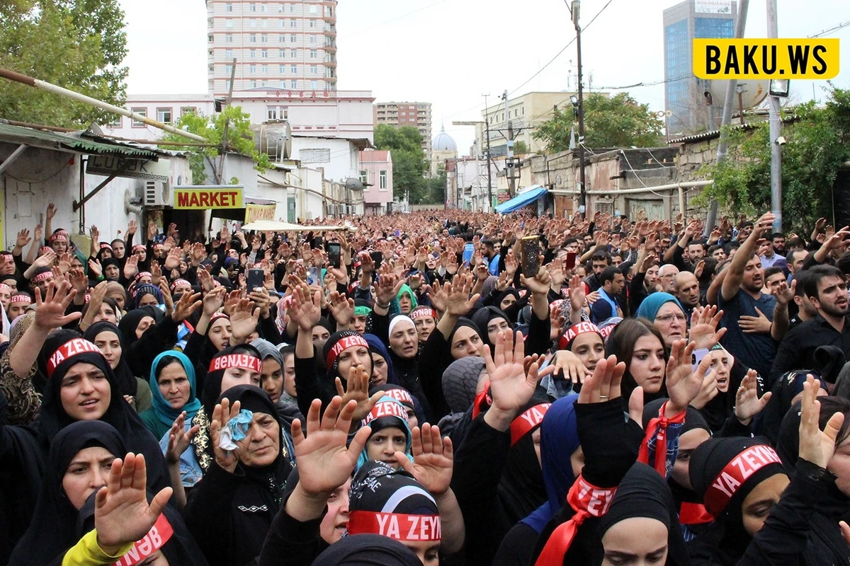Bakıda Aşura mərasimi keçirilib - VİDEO