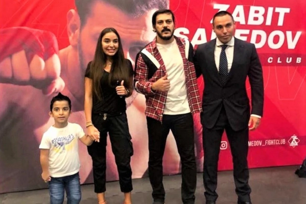 Leyla Əliyeva “Zabit Səmədov” döyüş məktəbində - VİDEO