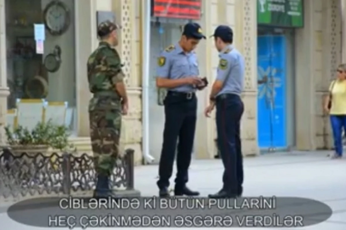 Əsgərə yardım edən polislərdən YENİ XƏBƏR - VİDEO Əsgərə yardım edən polislərdən YENİ XƏBƏR - VİDEO