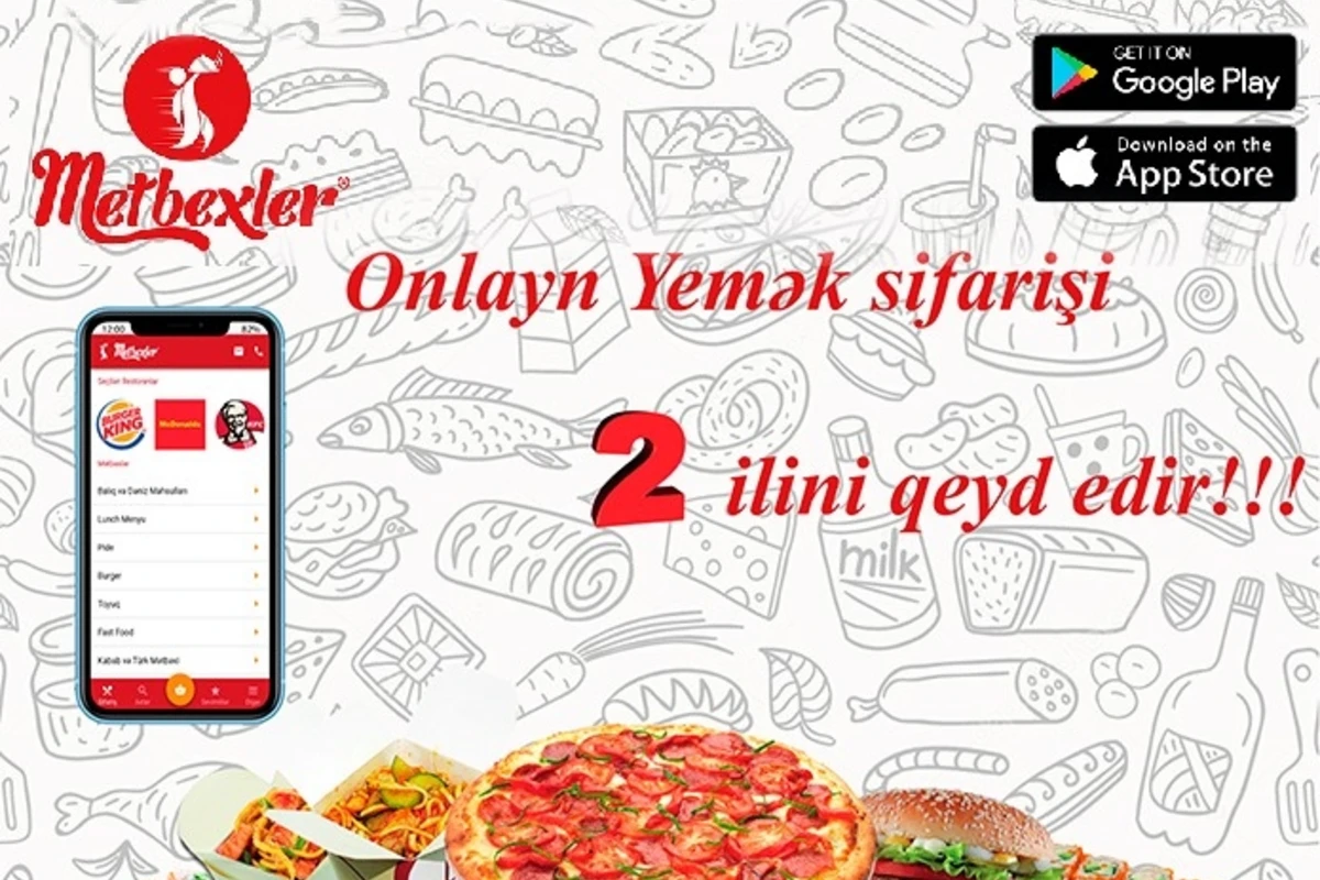 Metbexler.az 2 yaşı münasibətilə xüsusi kampaniyaya start verir – FOTO