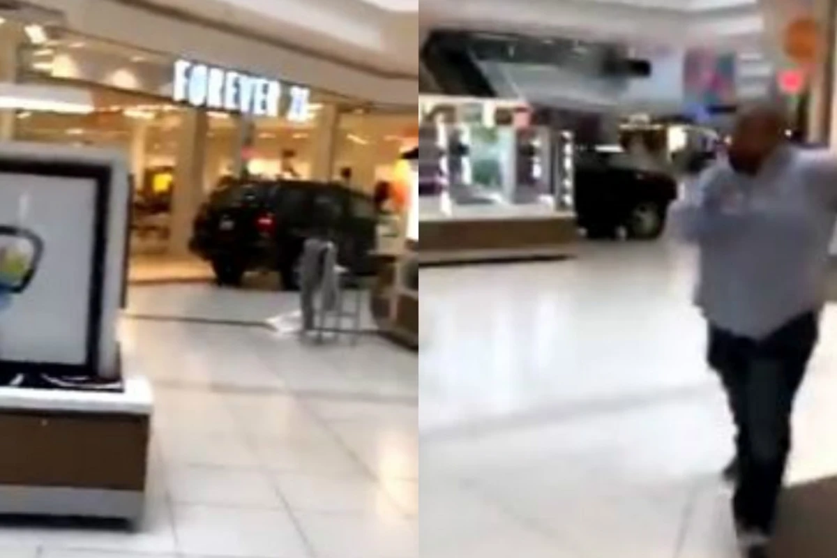 Мужчина заехал на внедорожнике в молл в Чикаго: есть пострадавшие - ВИДЕО