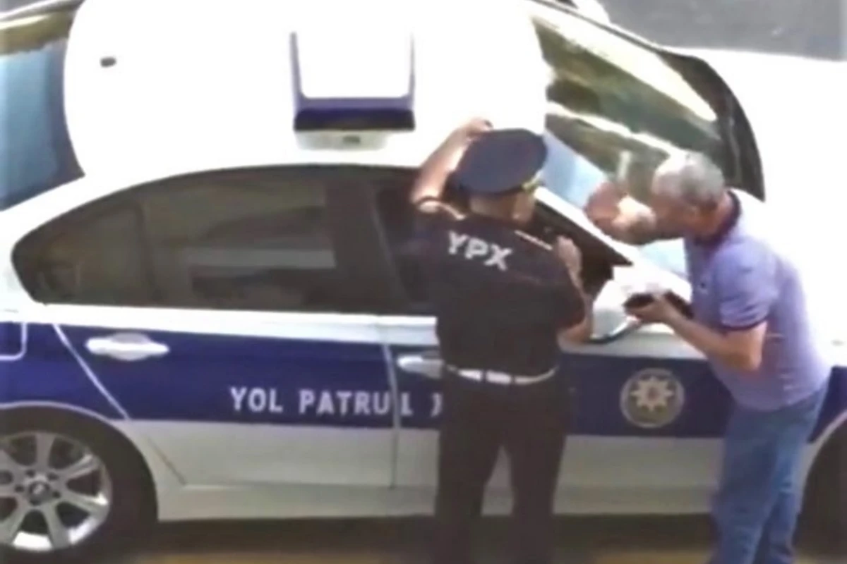 Sürücünün söydüyü yol polisindən AÇIQLAMA - Mənə başqa vəzifə də təklif edildi