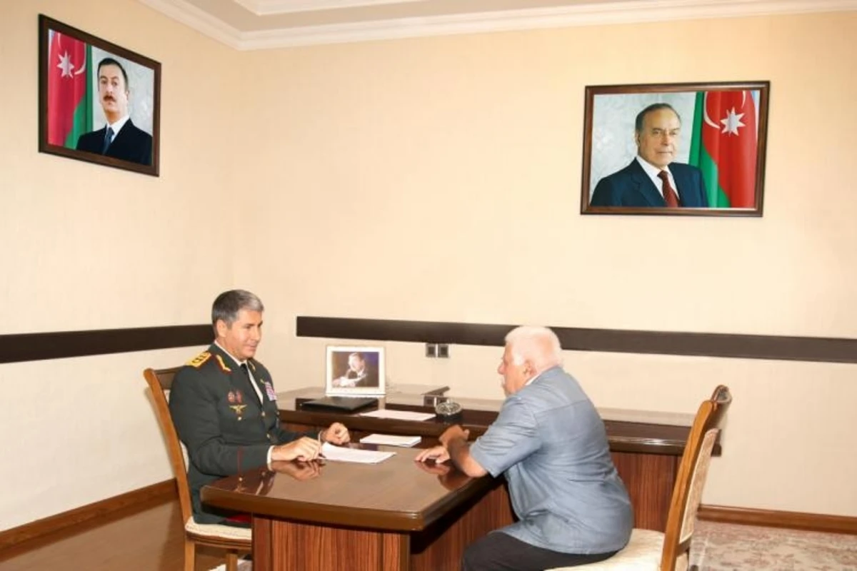 Daxili İşlər naziri Lənkəranda vətəndaşları qəbul edib